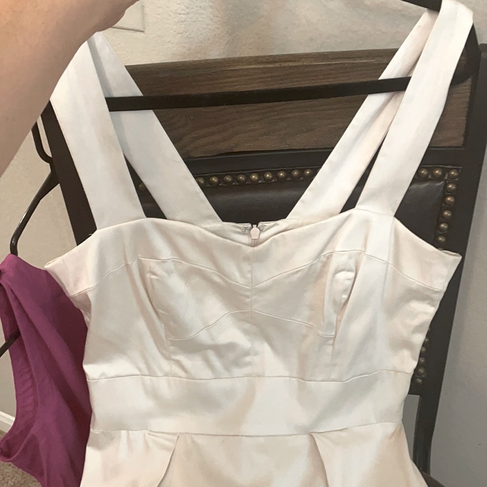 French connection white cocktail dress